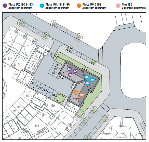 Sherford Bovis Site Map