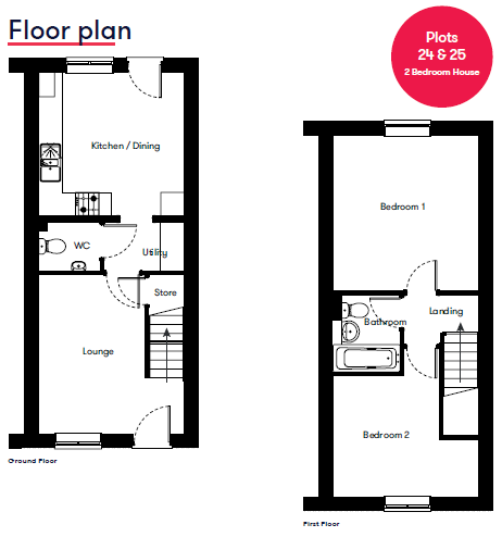 2 Bedroom Semi Detached House Livewest