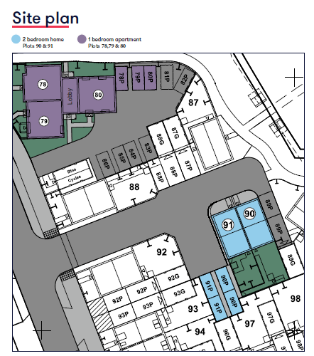 Site Plan Ladden Garden Village