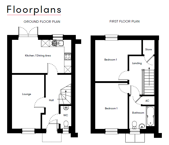 Plot 9 and 10 Ashton Floor Plan