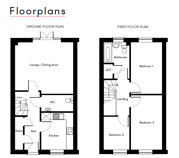 Plot 16 Glastonbury Floor Plan