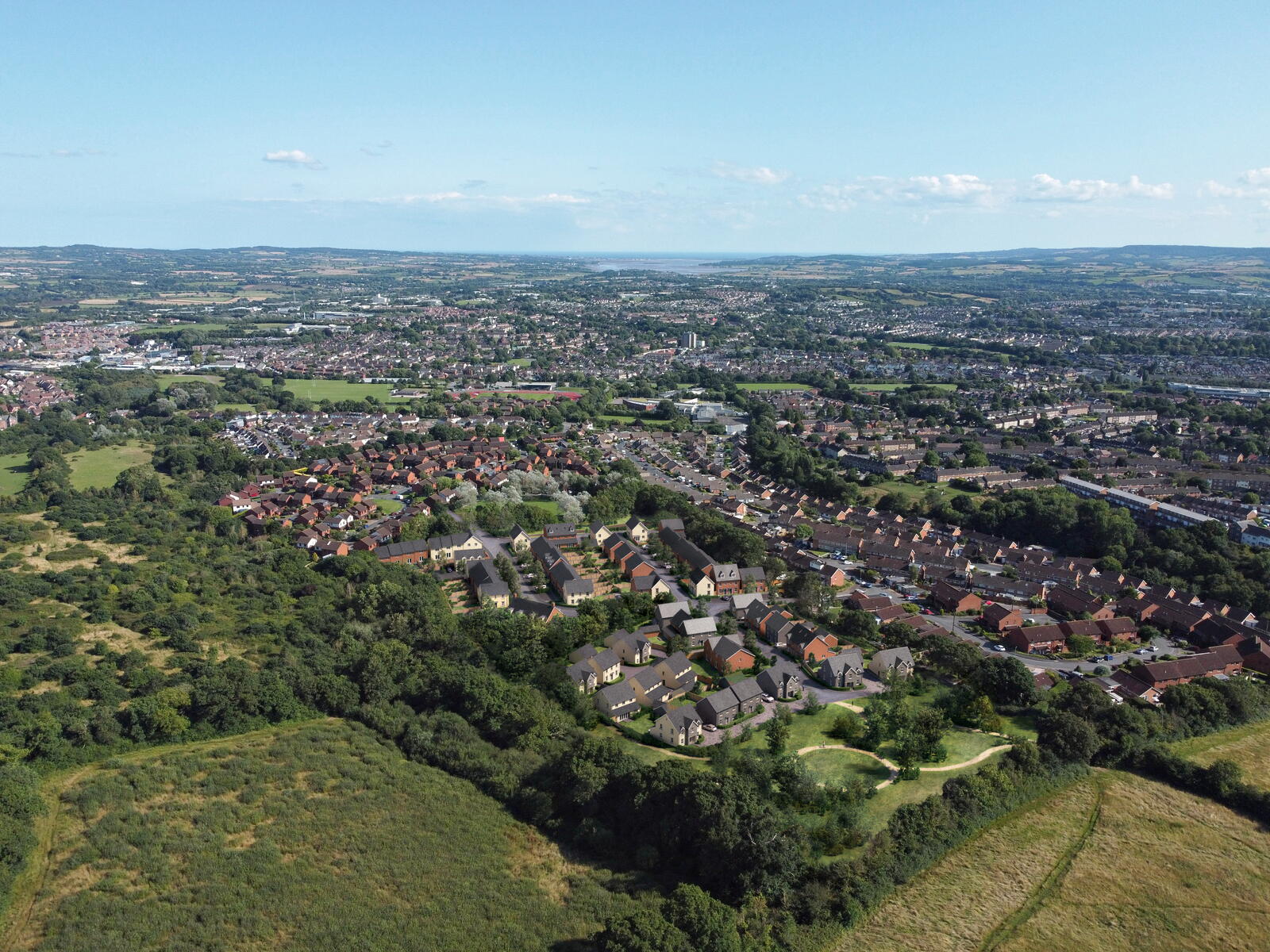 aerial image
