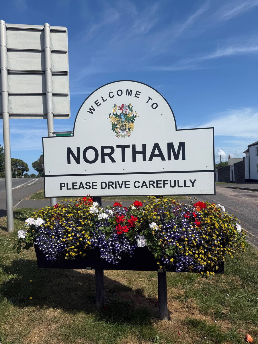 Northam Sign