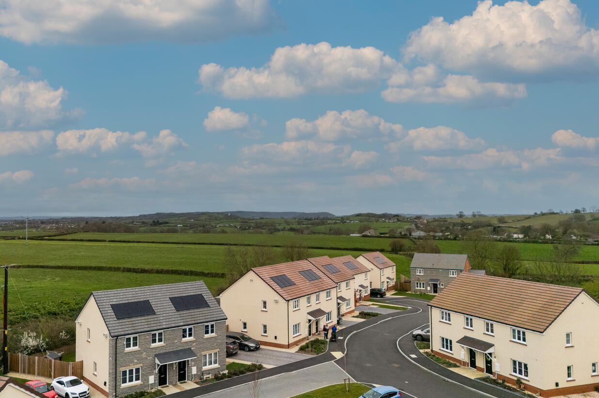 Affordable homes in a rural area.