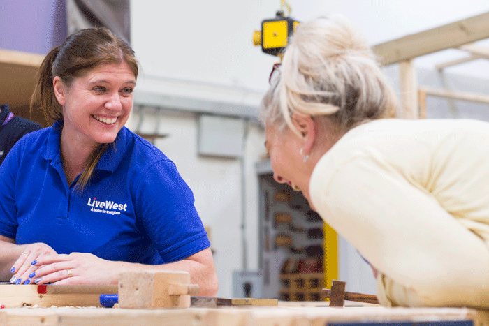 Women in trades event LiveWest