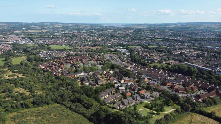 aerial image