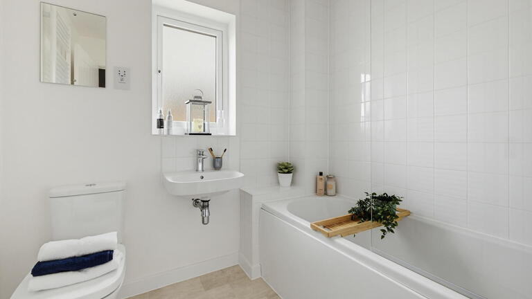 Plot 25 Molbrook bathroom