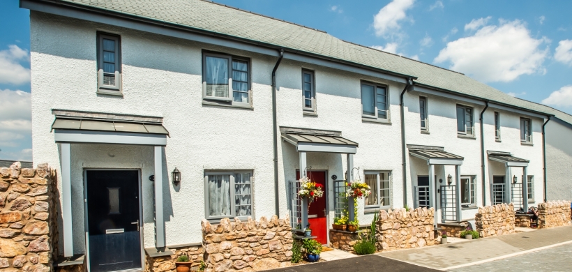 photo of terraced houses