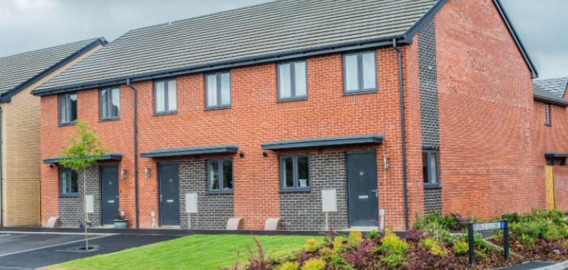 terraced houses