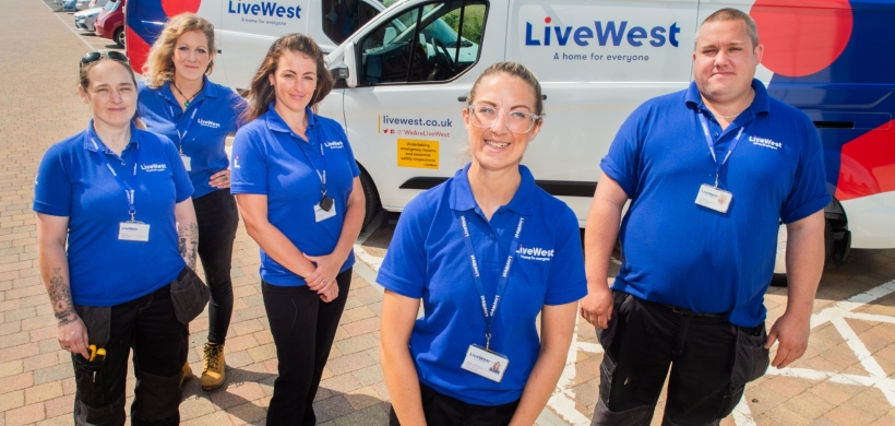 LiveWest In-House Maintenance colleagues