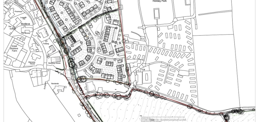 Wadebridge development plan site.