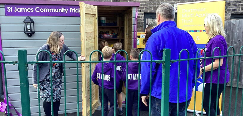 The opening of St James Larder 