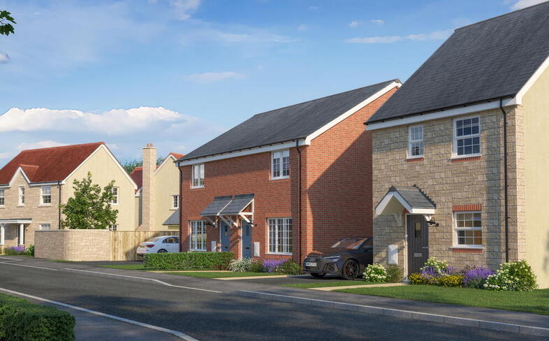 CGI of Neroche Meadows