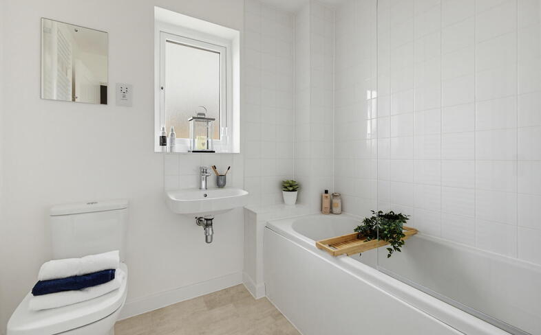 Plot 25 Molbrook bathroom