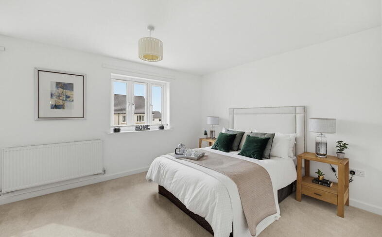 Plot 25 Molbrook main bedroom 