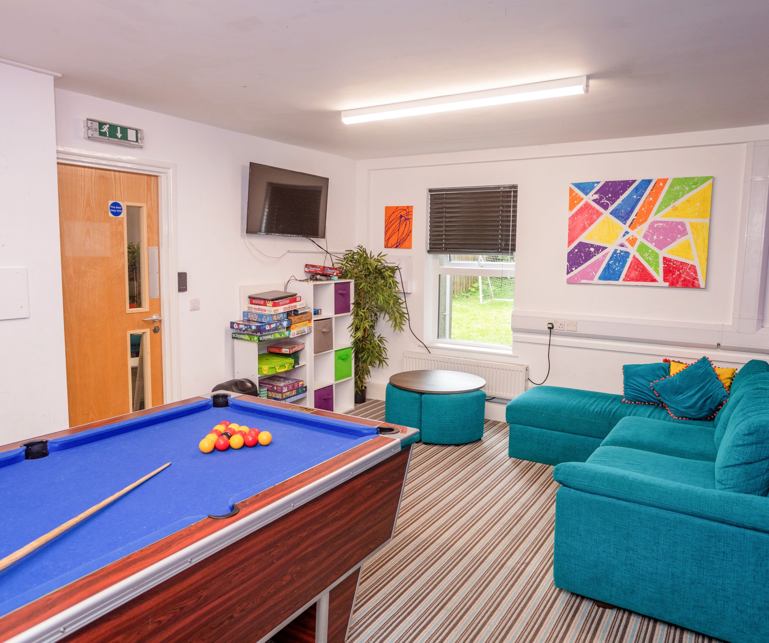 Carn Brea Foyer communal area