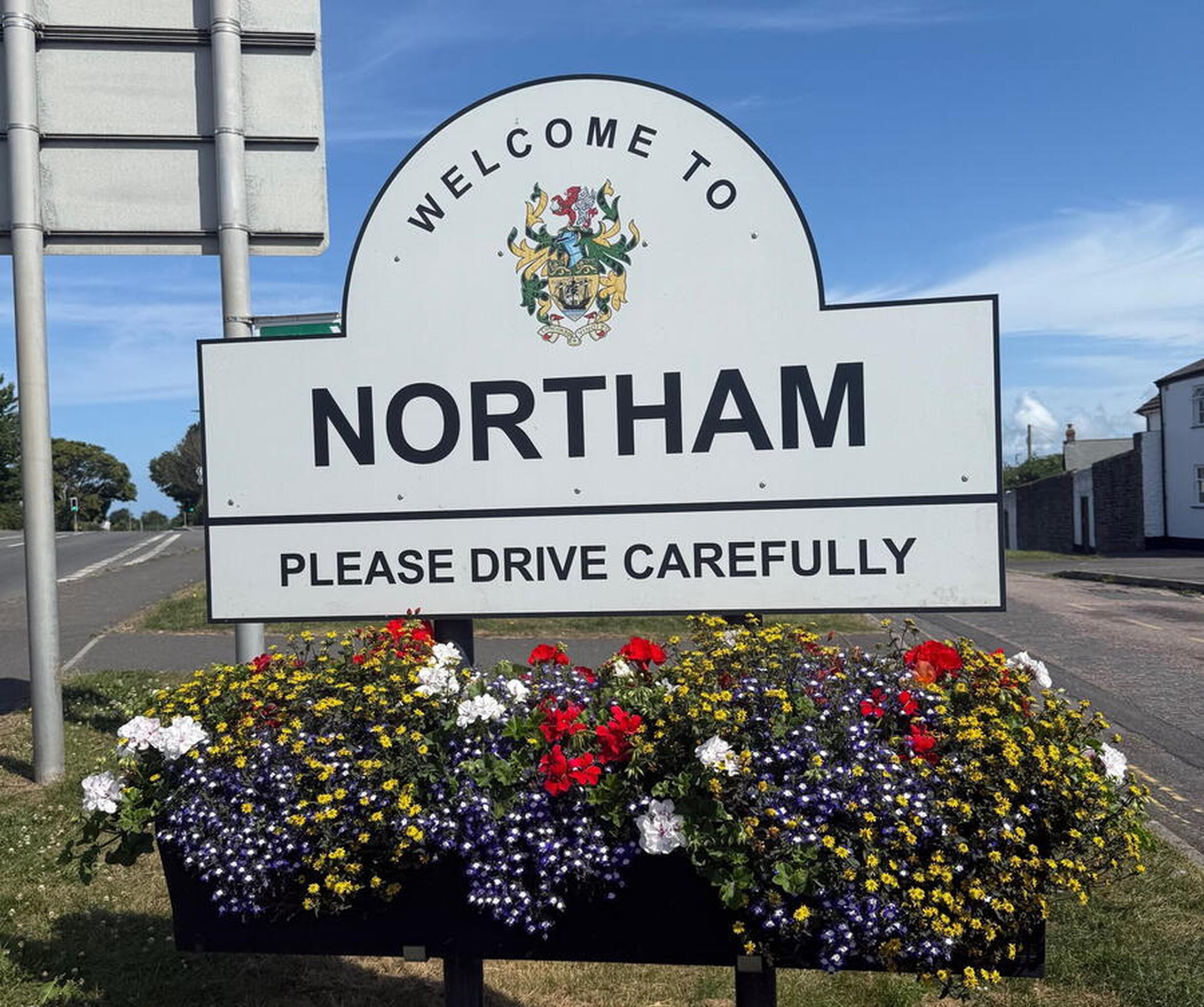 Northam Sign