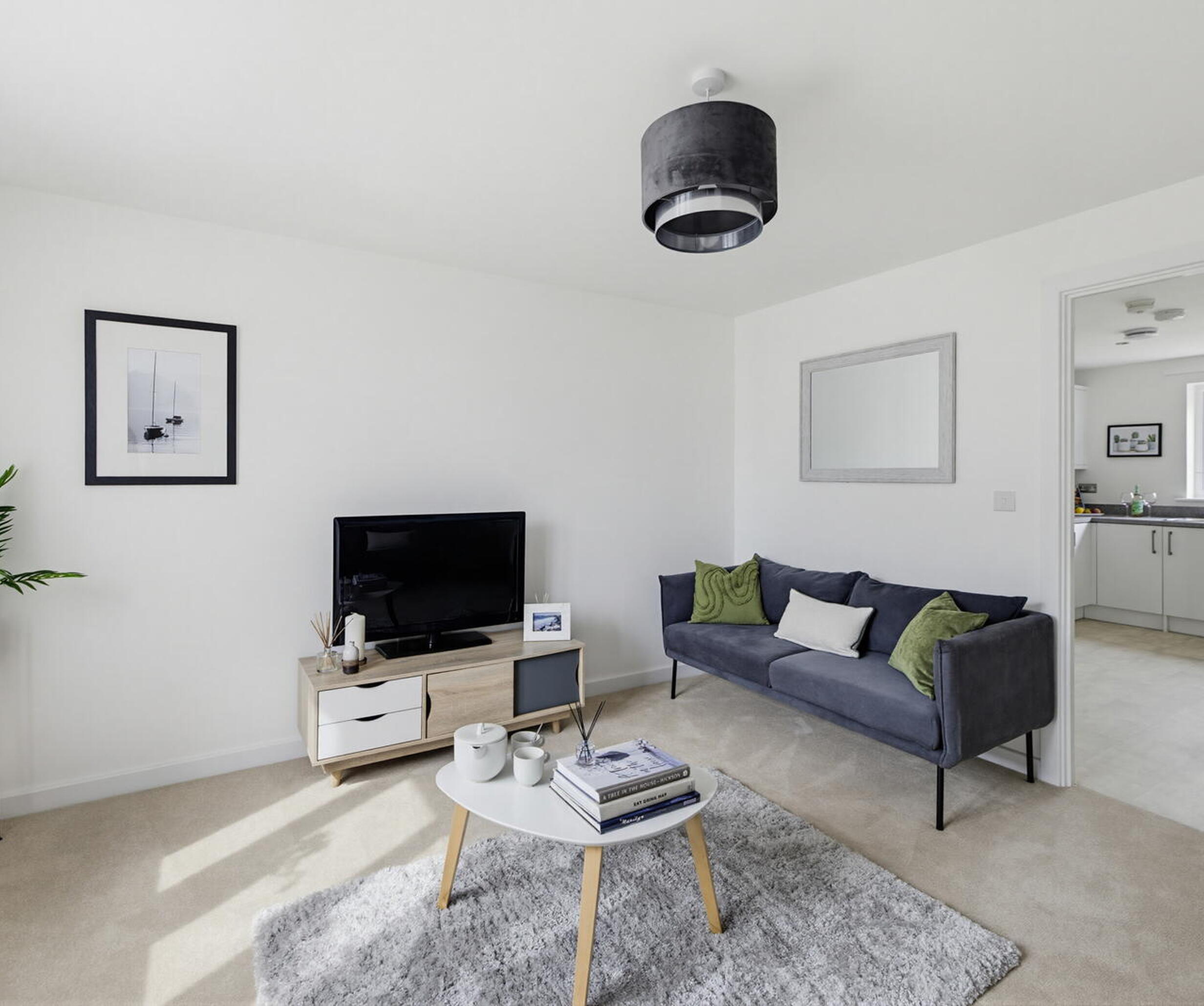 Plot 25 Molbrook living room 