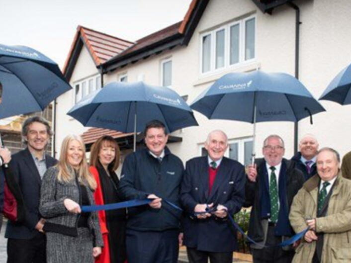 Show home opening marks a new community of homes in East Devon