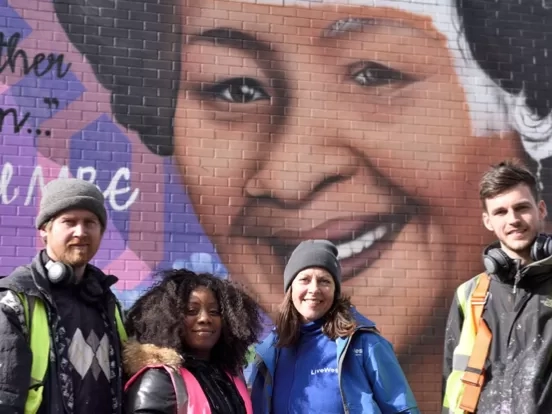 We help Bristol artist step up Seven Saints project