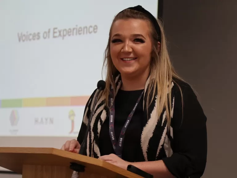 Ellie at Room For Young People R4YP