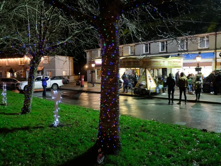 Treneere Christmas lights