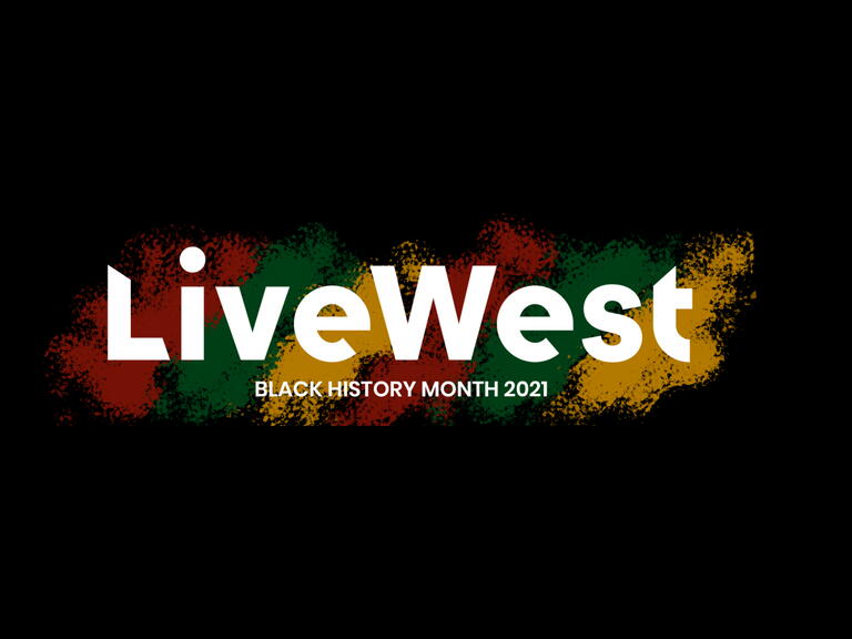 LiveWest Black History Month logo