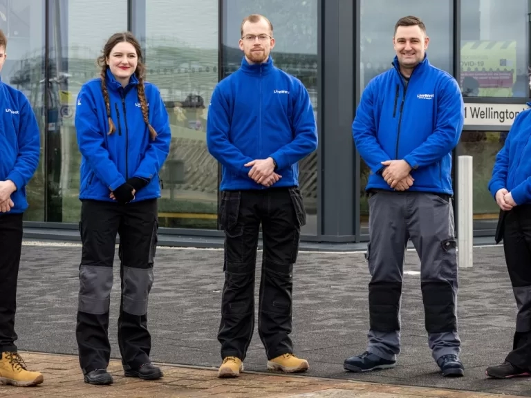 LiveWest apprentices