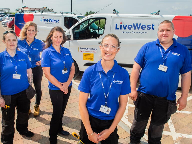 LiveWest In-House Maintenance colleagues