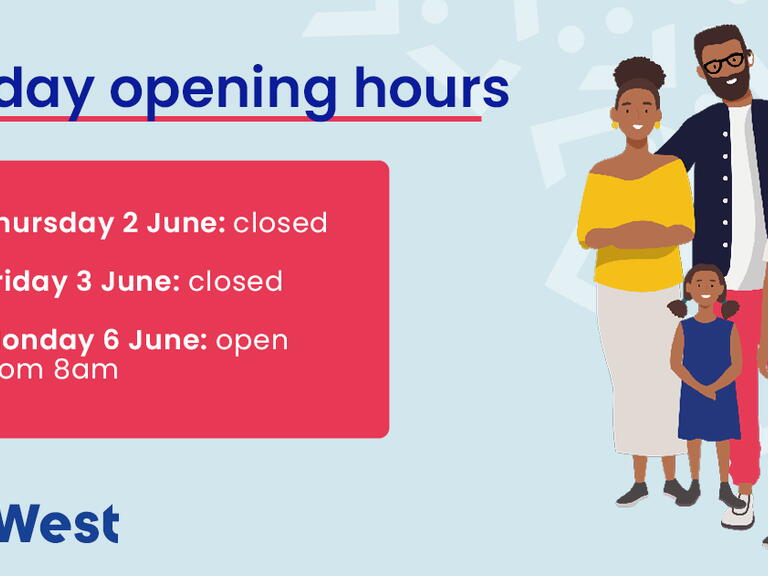 Bank holiday opening hours