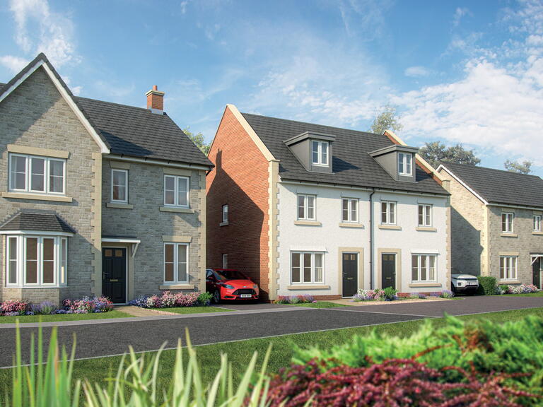 New homes at Orchard Grove.