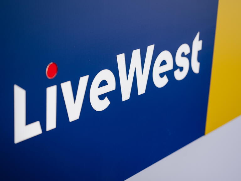 LiveWest logo