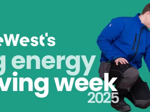 LiveWest's big energy saving week graphic