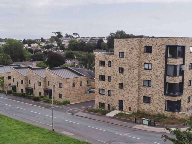 Stirling House where military veterans live in Plymouth