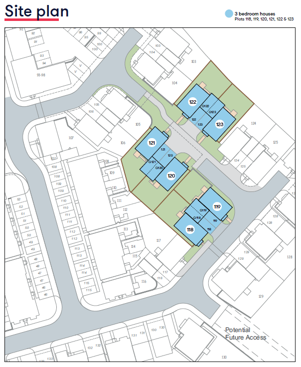 Hayle Ocean Rise Site Map