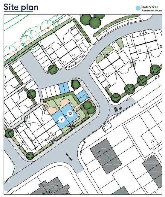 Site Map Furge Lane