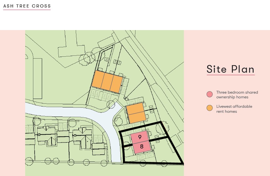 Carnon Downs Site Map Plots 8 and 9