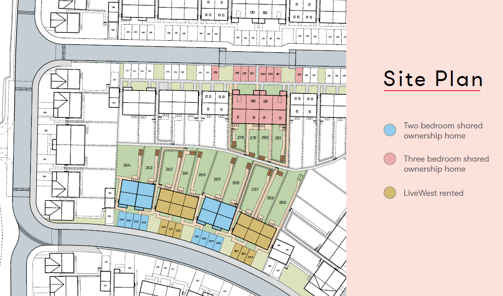 Palmerston Heights Site Map