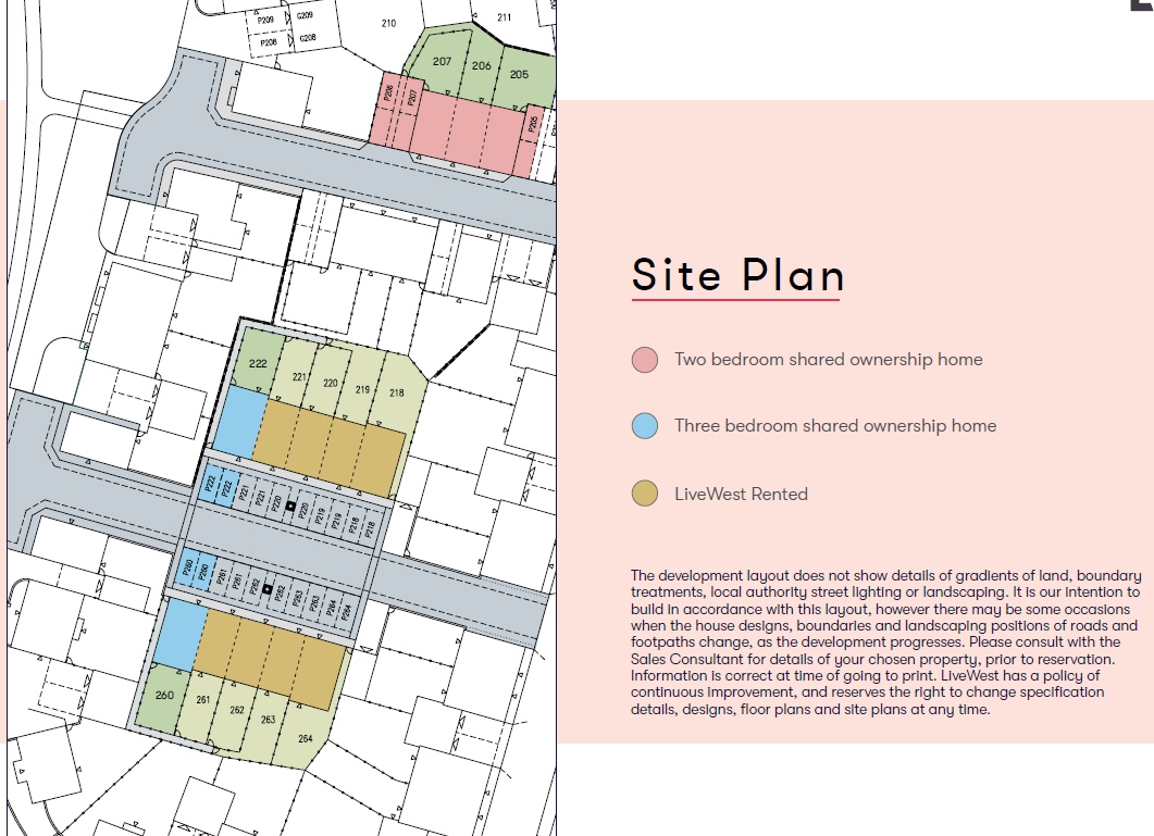 Site Map montbray