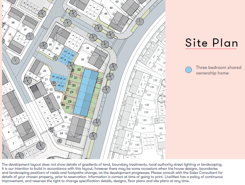 Site Map Lilac Grove July 2021