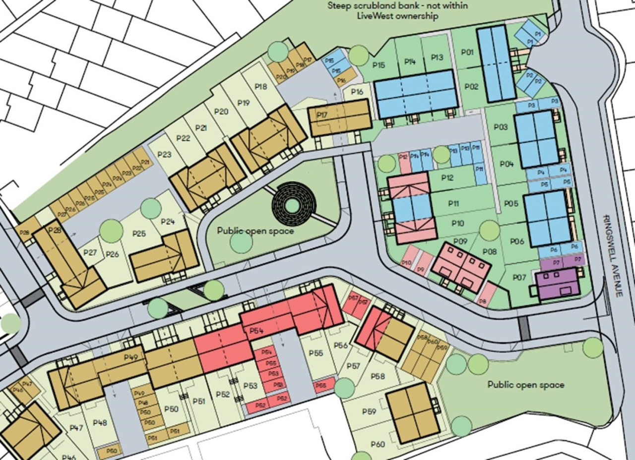 Ringswell Avenue Site Map