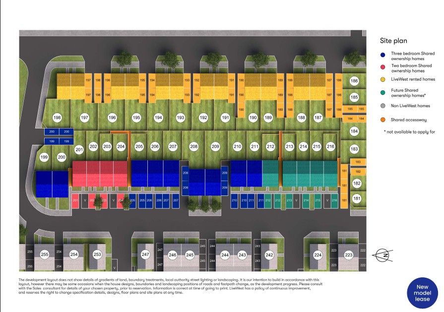 Strawberry Grange Site plan