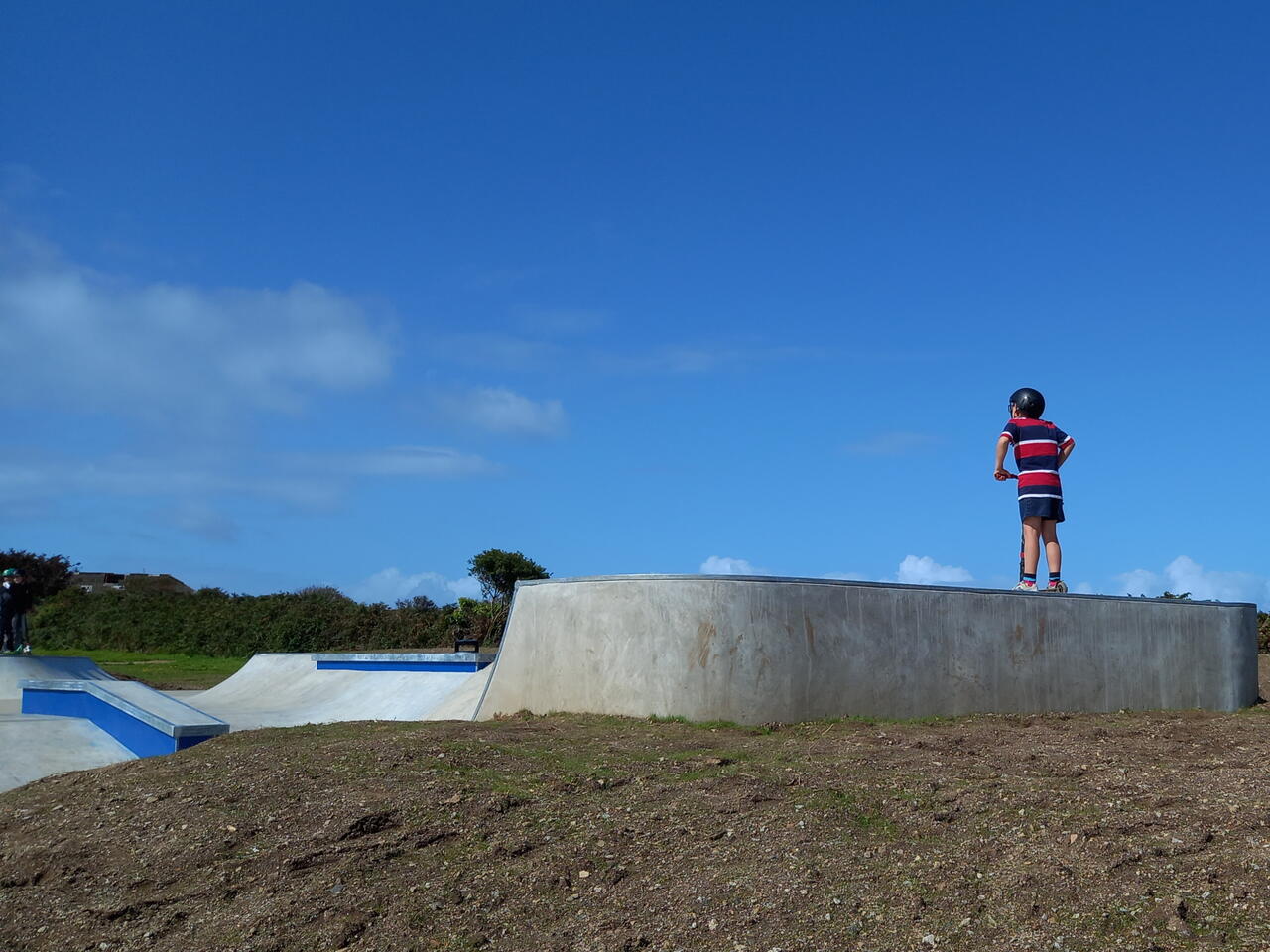 Image of the skatepark in Penzance 