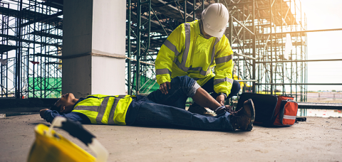 Providing first aid