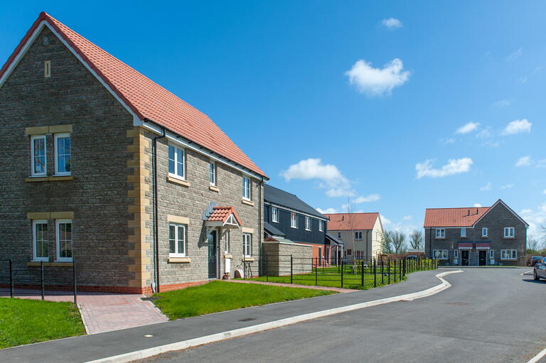 Image of a LiveWest housing estate