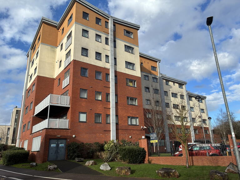Image shows Waterside House.