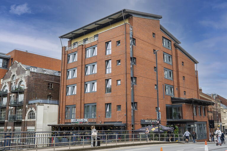 Image shows the building of Bristol Foyer.