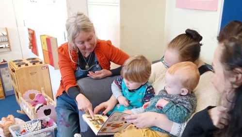 Frome families benefit from LiveWest's book donation