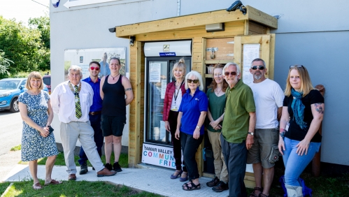 Tamar Valley community fridge official launch