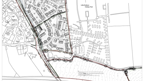 Wadebridge development plan site.